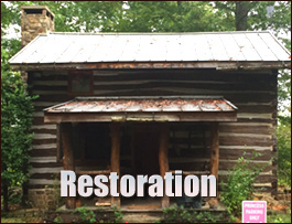 Historic Log Cabin Restoration  Moscow, Ohio